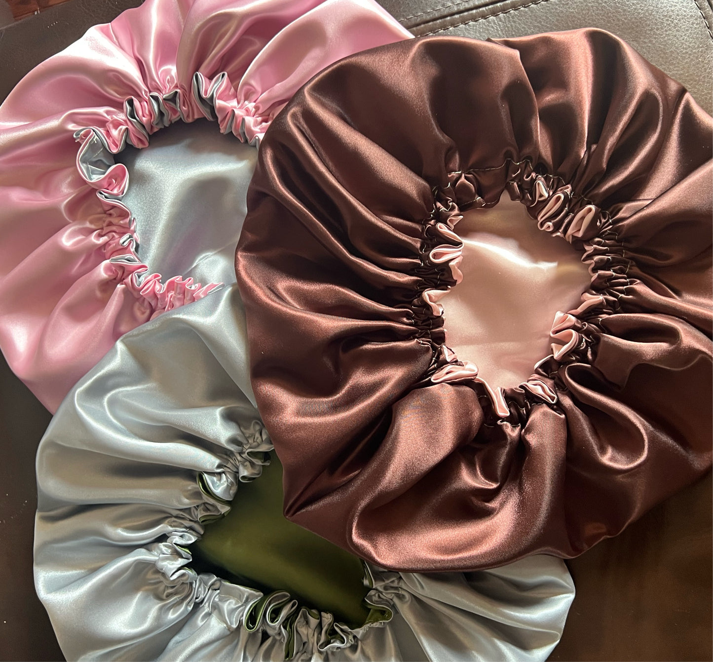 Reversible Satin Bonnet (ready to ship)